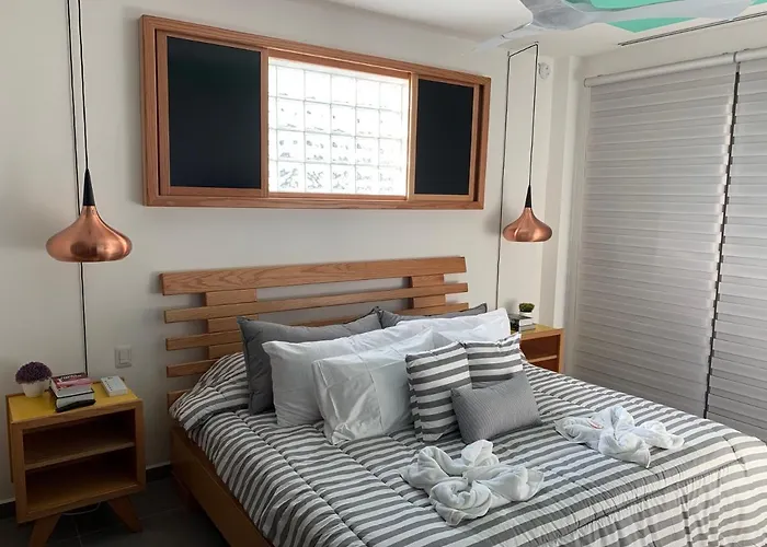 Onebr W Balcony Or Small In Playa Del Carmen, Bbq, Pool Infinite, Whirlpool, Ac, Tv Smart, 200mb 4* Playa del Carmen